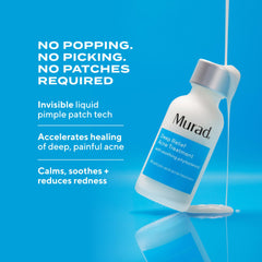 Murad Deep Relief packaging front shows travel-friendly bottle.