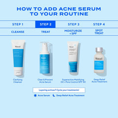 Murad morning routine image shows simple skincare step.