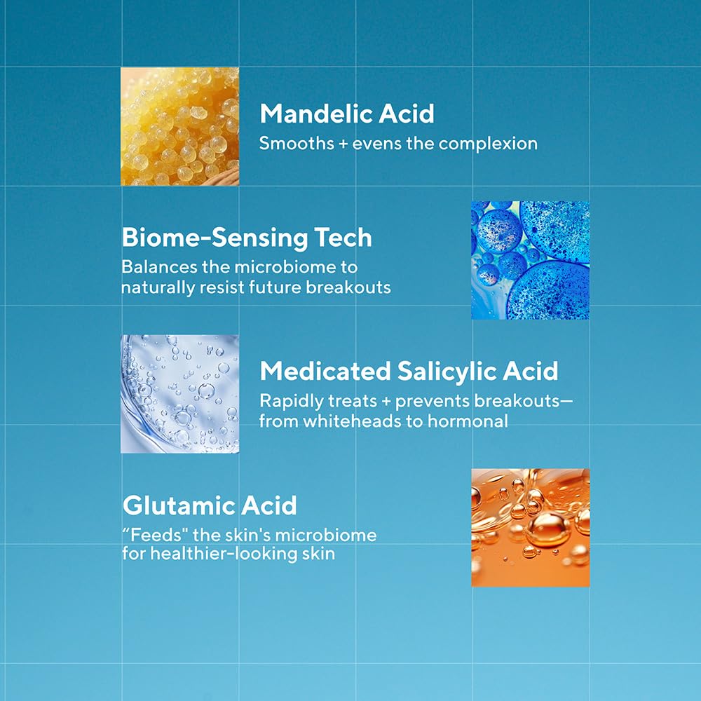 Murad Glutamic acid microbiome nourishes healthier-looking skin.
