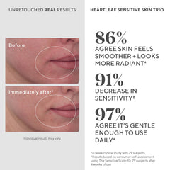 Murad Heartleaf Cleanser lather close-up highlights soft, non-stripping foam.
