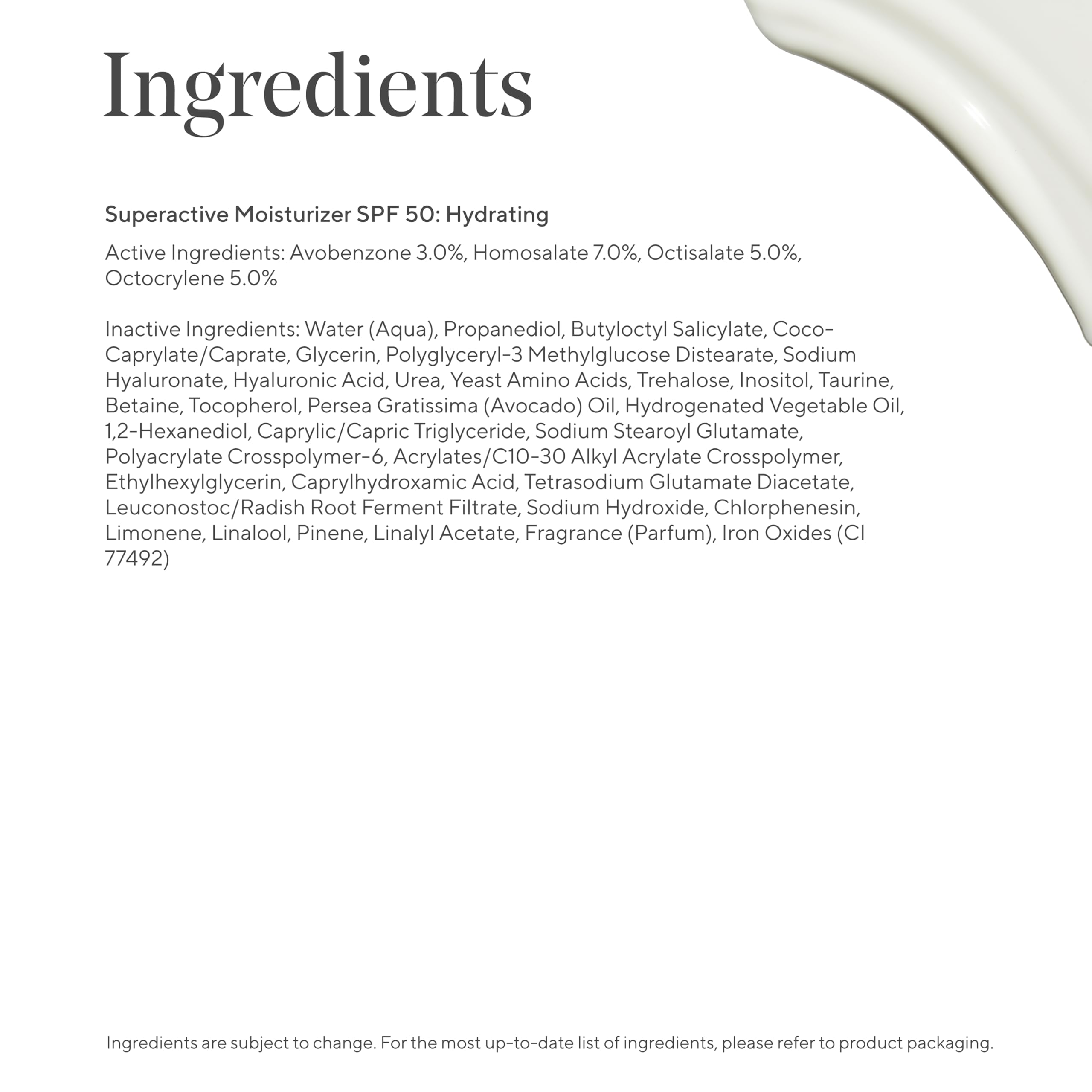 Murad hyaluronic acid delivery close-up demonstrates plump appearance.