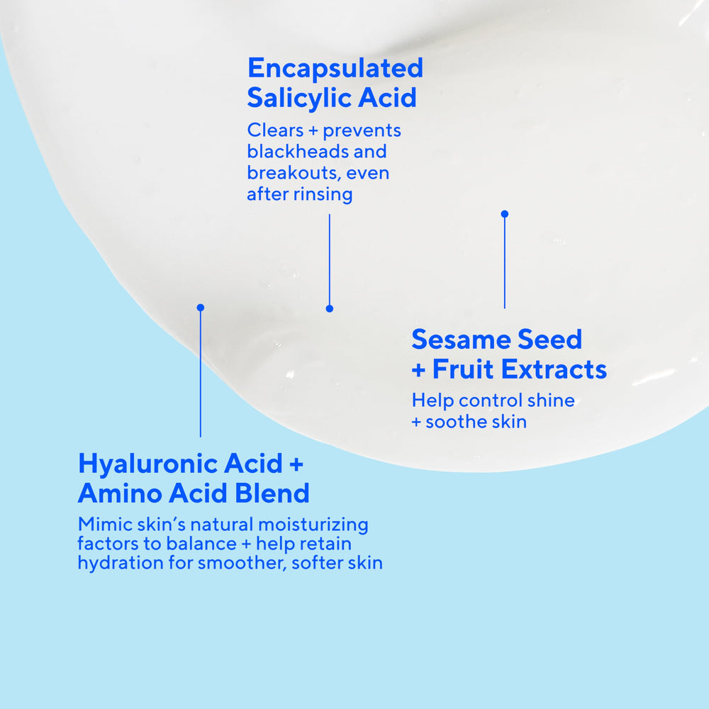 Murad Hyaluronic acid ingredient close-up emphasizing hydration support.