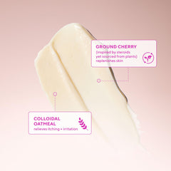 Murad non-greasy cream tube angle showcases comfortable day-long wear.