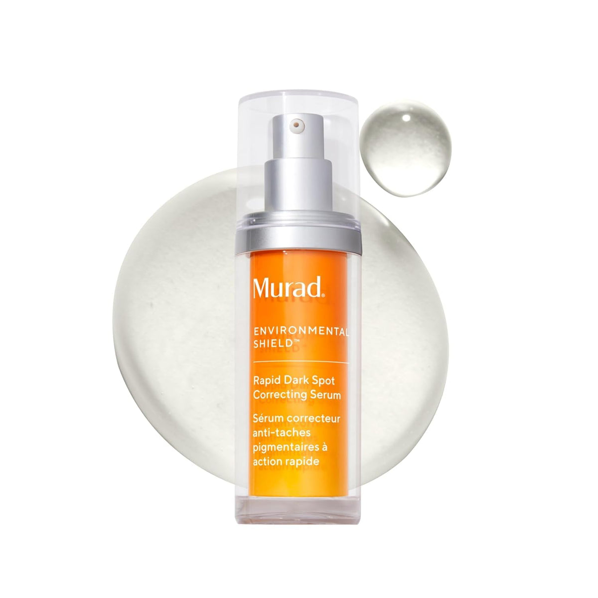 Murad Rapid Dark Spot Serum bottle close-up for brighter, more even skin