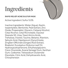 Kaolin clay in Murad mask deep cleans pores and purifies the complexion