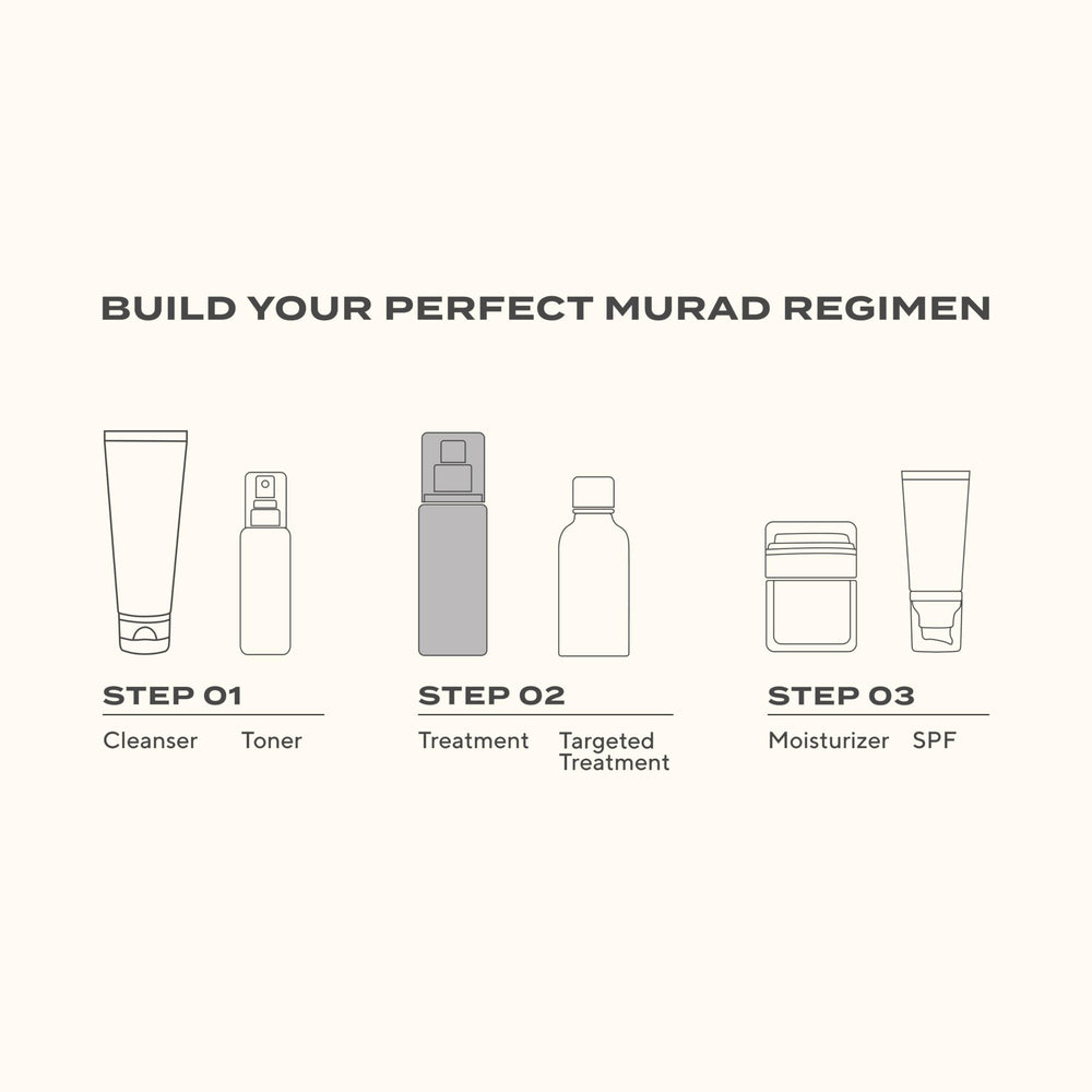 Rinsing Murad mask reveals a silky, easy-clean finish