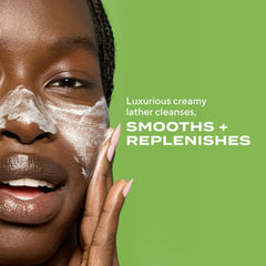 Murad Renewing Cleansing Cream apricot oil visualization for deep hydration