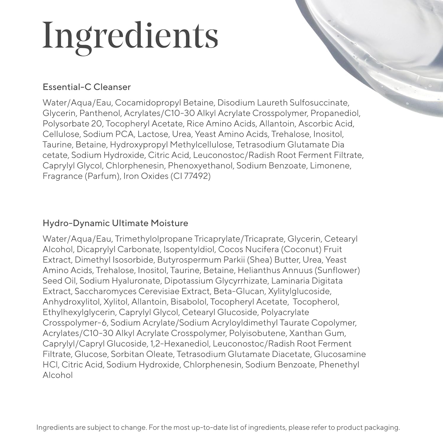 Murad Retinol Serum dose close-up hints at fast-acting, layer-ready skincare.