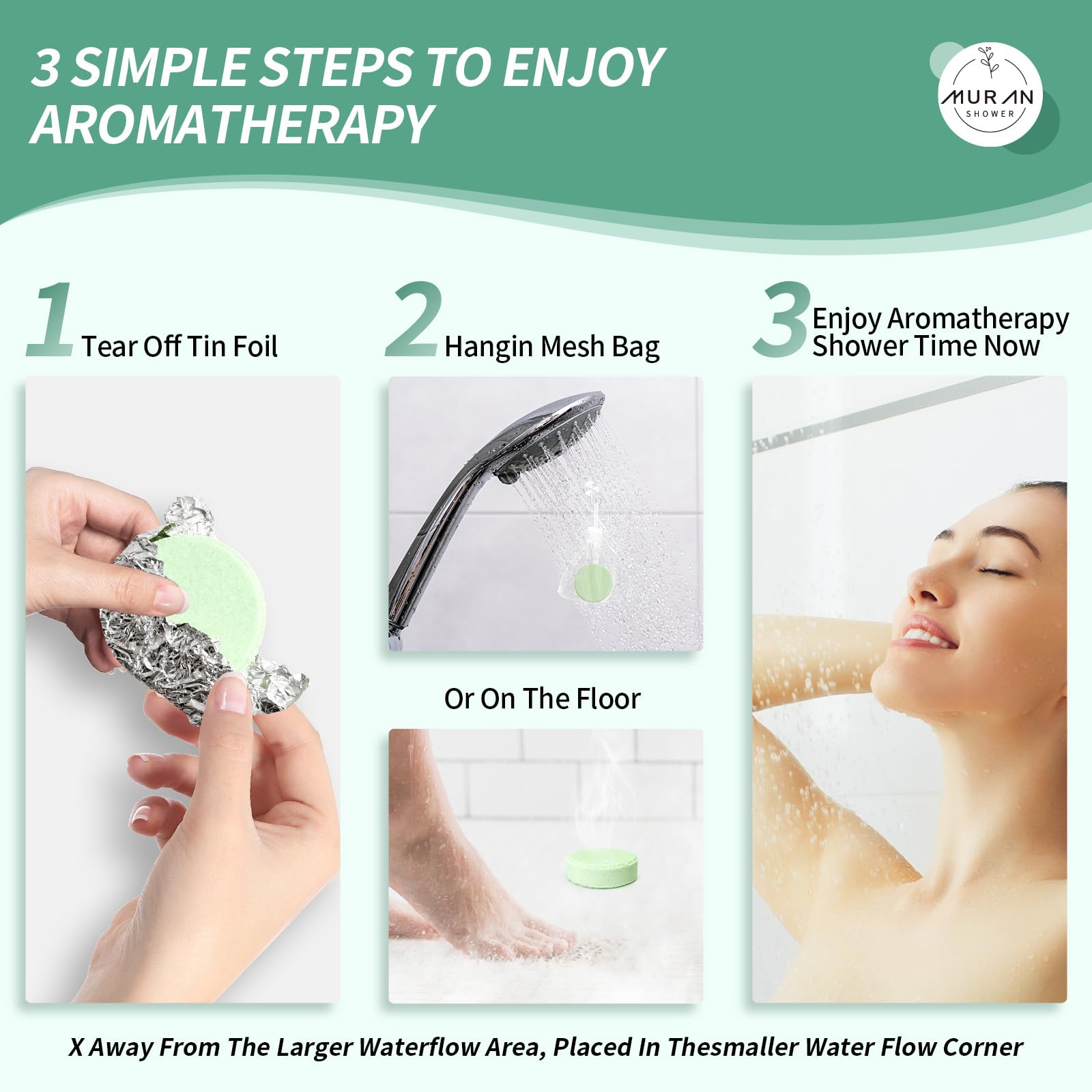 MURAN SHOWER gift-ready self-care set for moments of relaxation