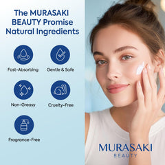 Murasaki Beauty Arnica Bruising Cream dispenser for mess-free application