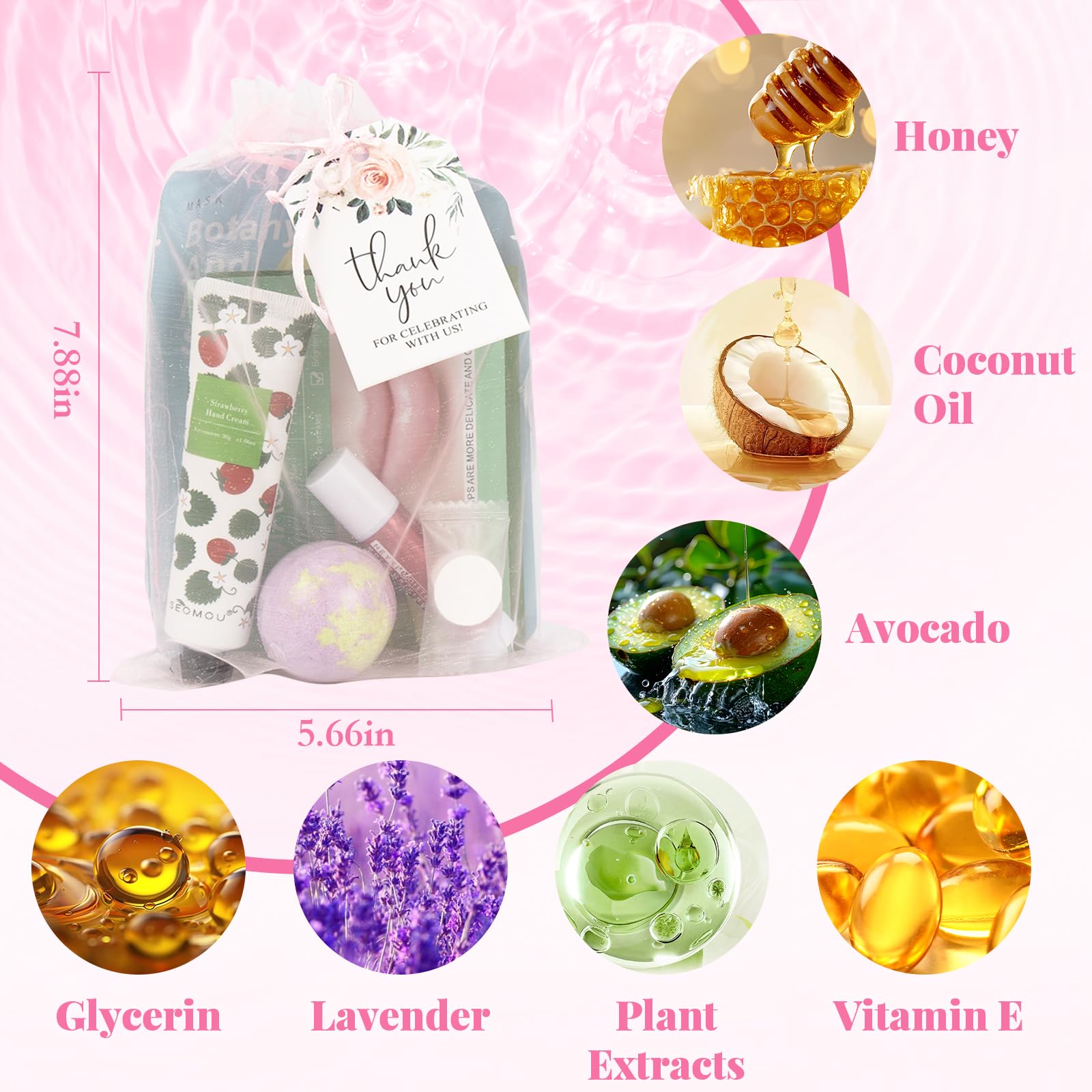 MUREND lip balm adds moisture and shine during spa sessions