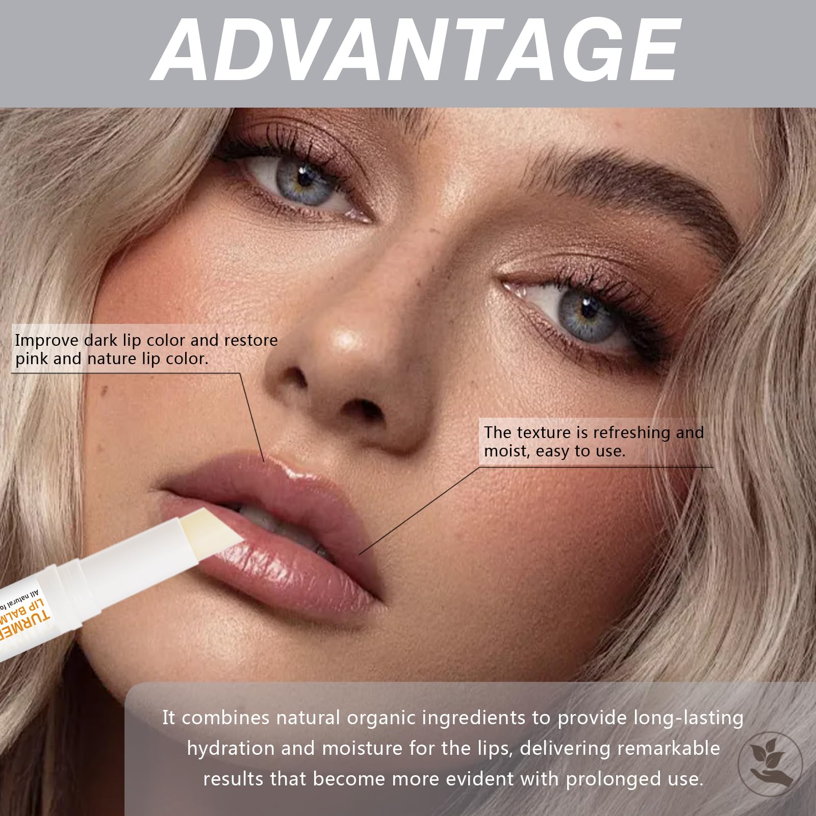 MUREND balm quickly absorbs for a non-greasy day-to-night use.