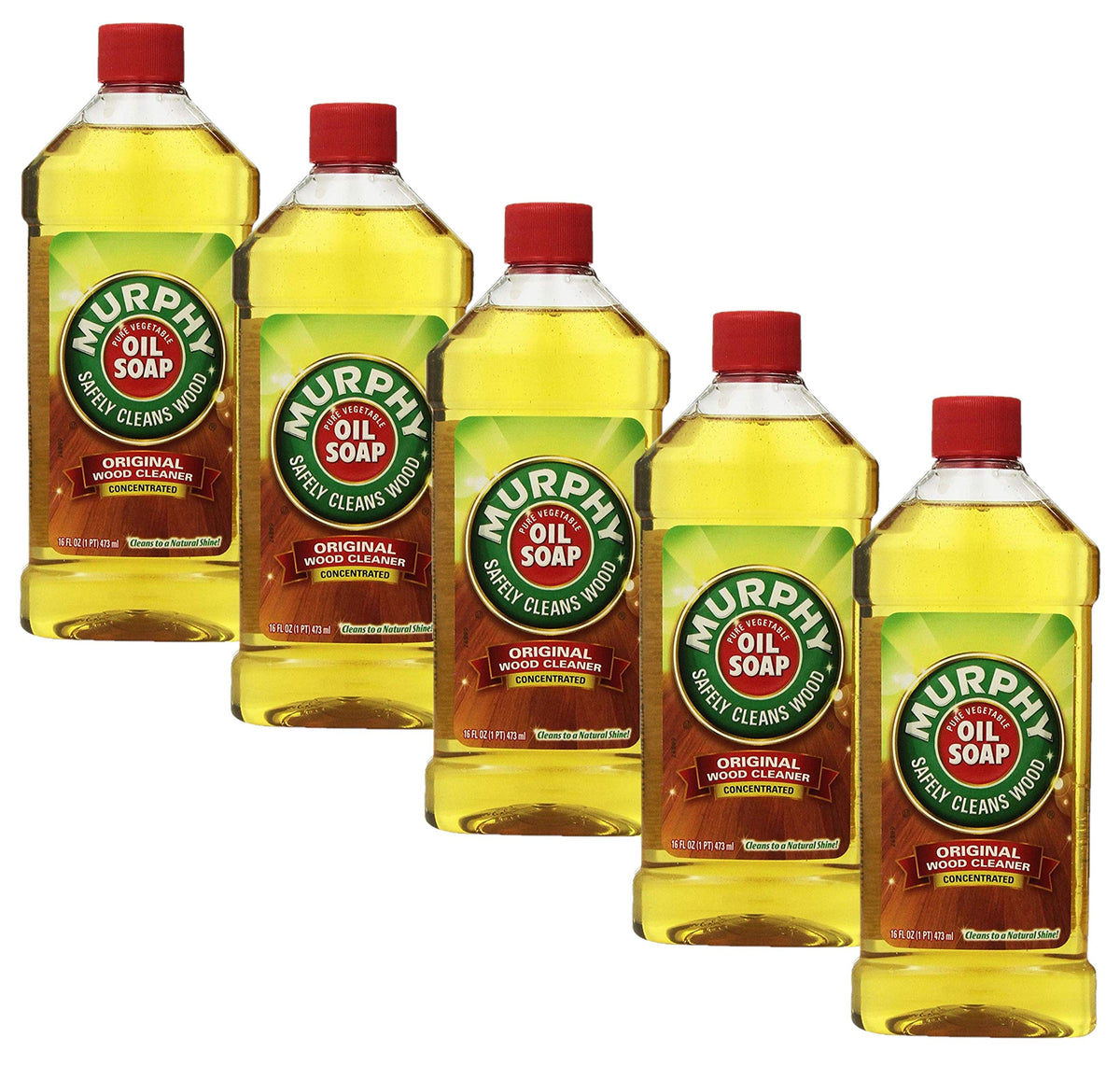 Murphy Oil Soap Original bottle 16 oz ready for safe wood and laminate cleaning.