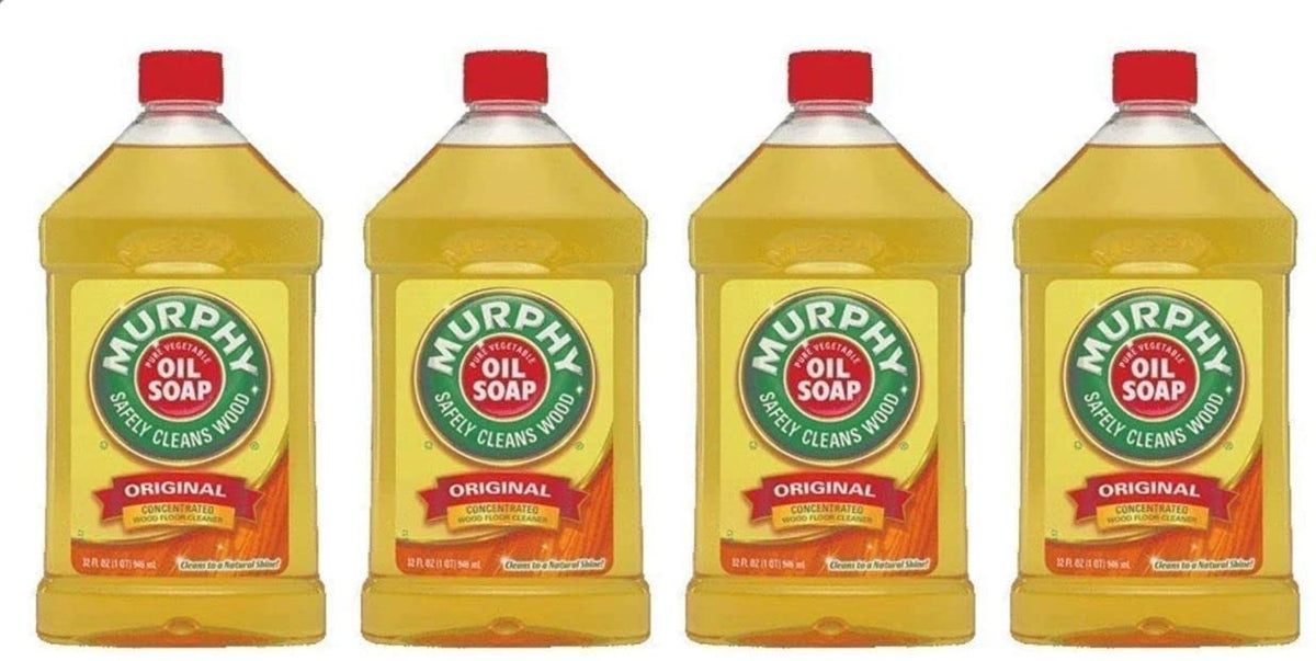 Murphy's Oil Soap on finished wood and surfaces, providing a natural shine and gentle cleaning.