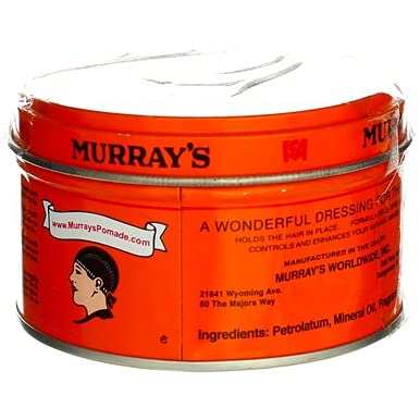 Three-pack packaging from Murray's shown in bold branding.