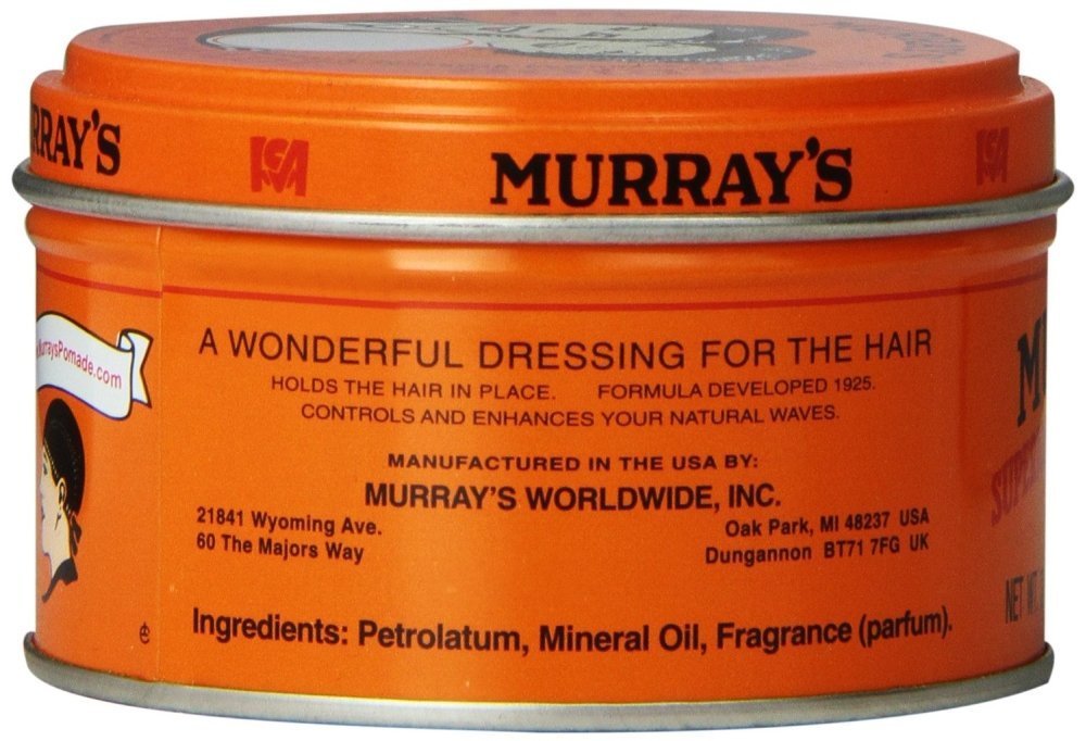 Murray's pomade 3oz pack-4-bottles: easy hold for defined classic looks