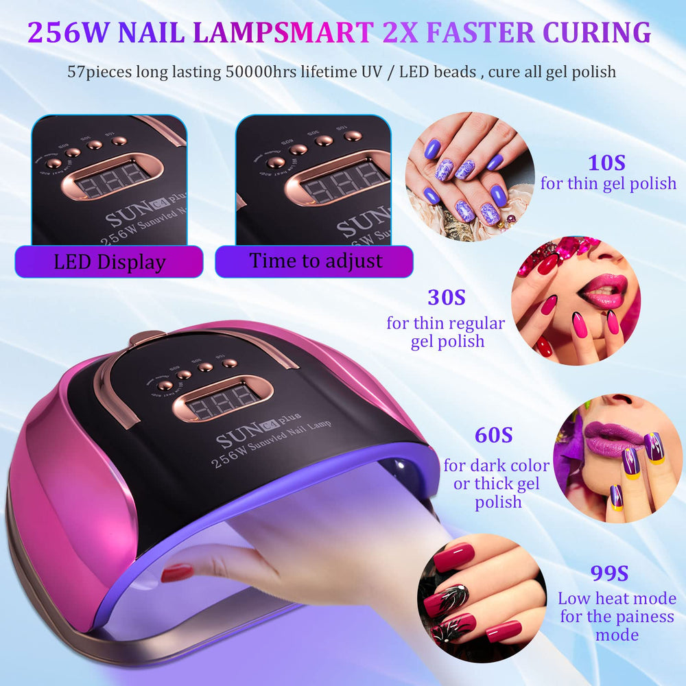 MUSERAY UV LED Nail Light compact design with sensor activation