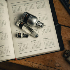 Nitro Musk Grey Vetiver oil for a fresh, masculine scent profile.