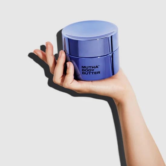 MUTHA Body Butter spread demonstrates creamy texture for quick hydration
