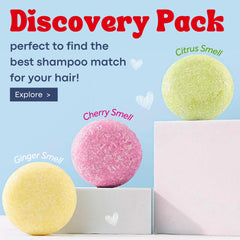 Muun hair wash application demonstrating lather-ready bar for routine use