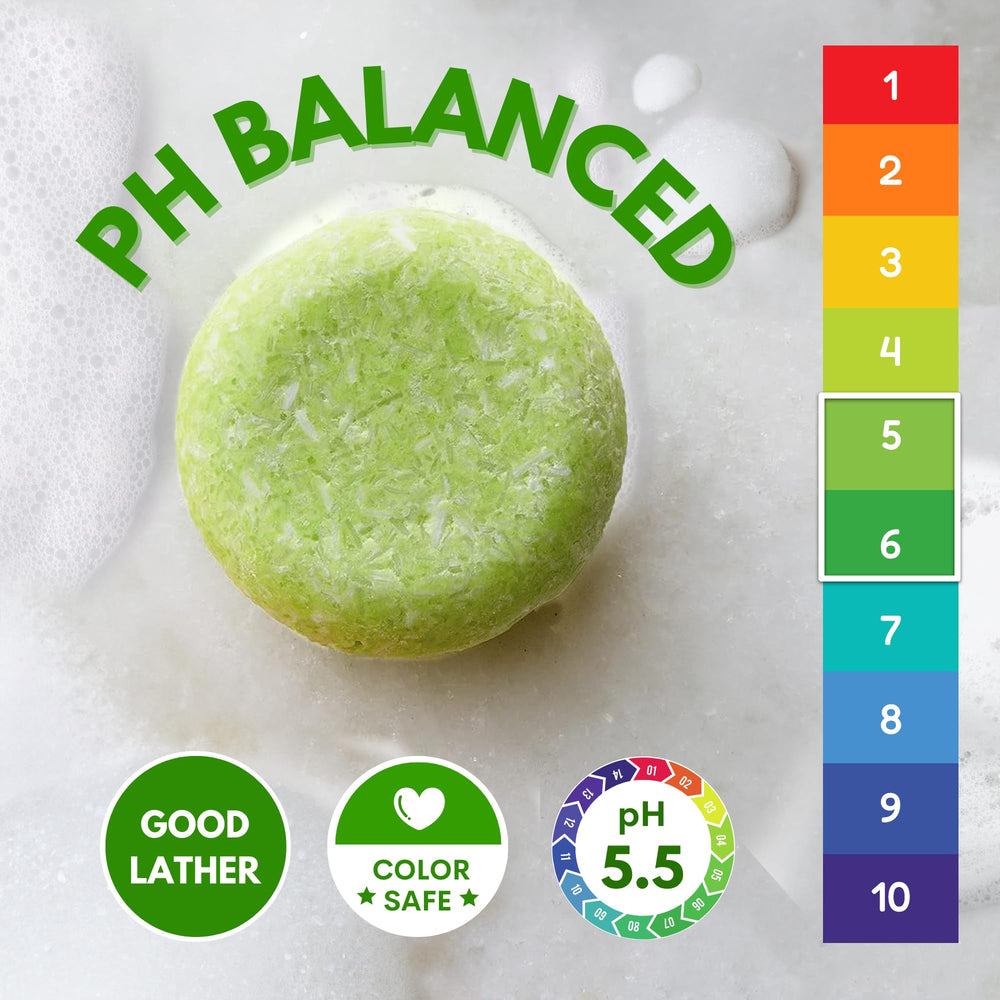 Muun bar PH 5.5 balanced for gentle cleansing.