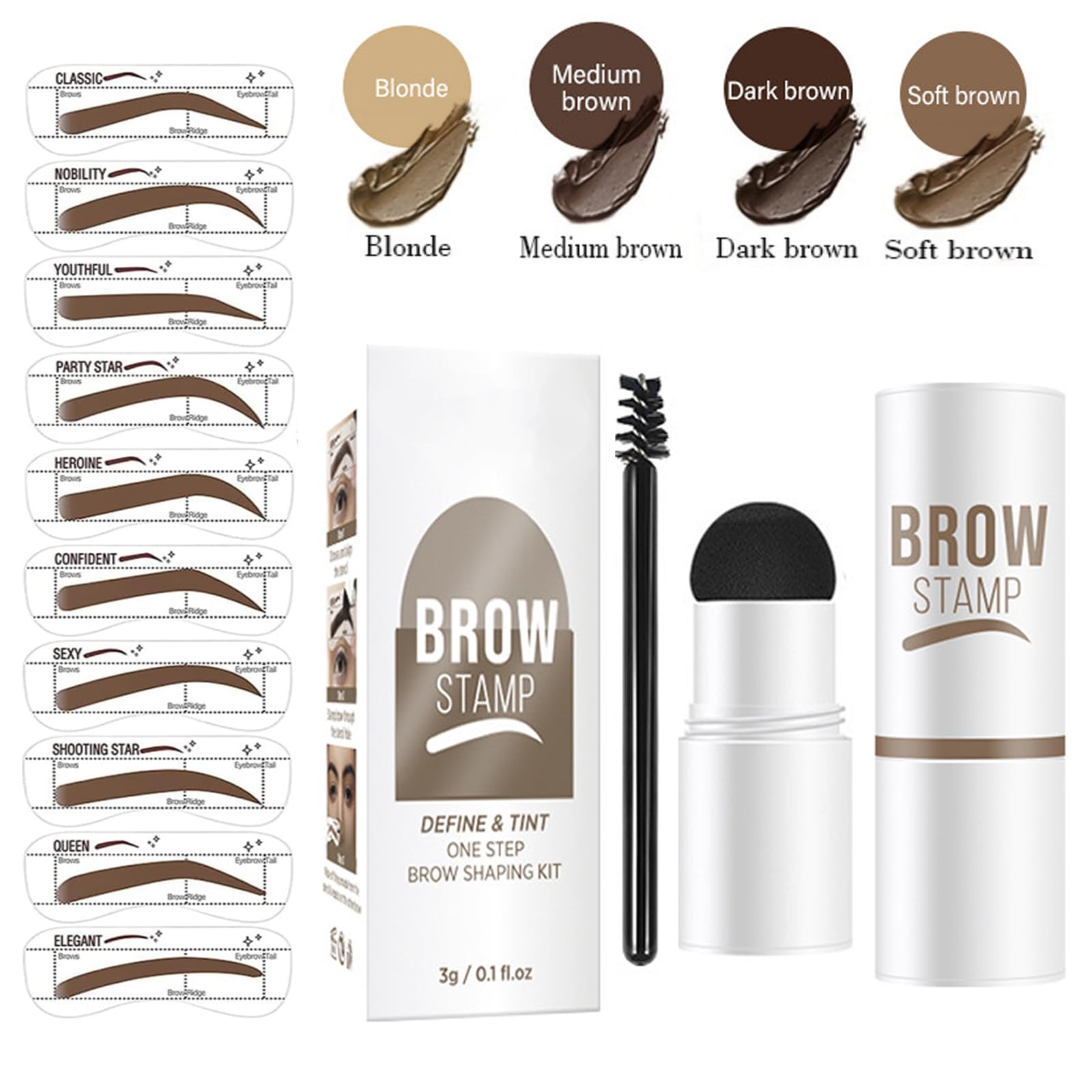 MVC gift-ready brow kit ideal for holidays or birthdays