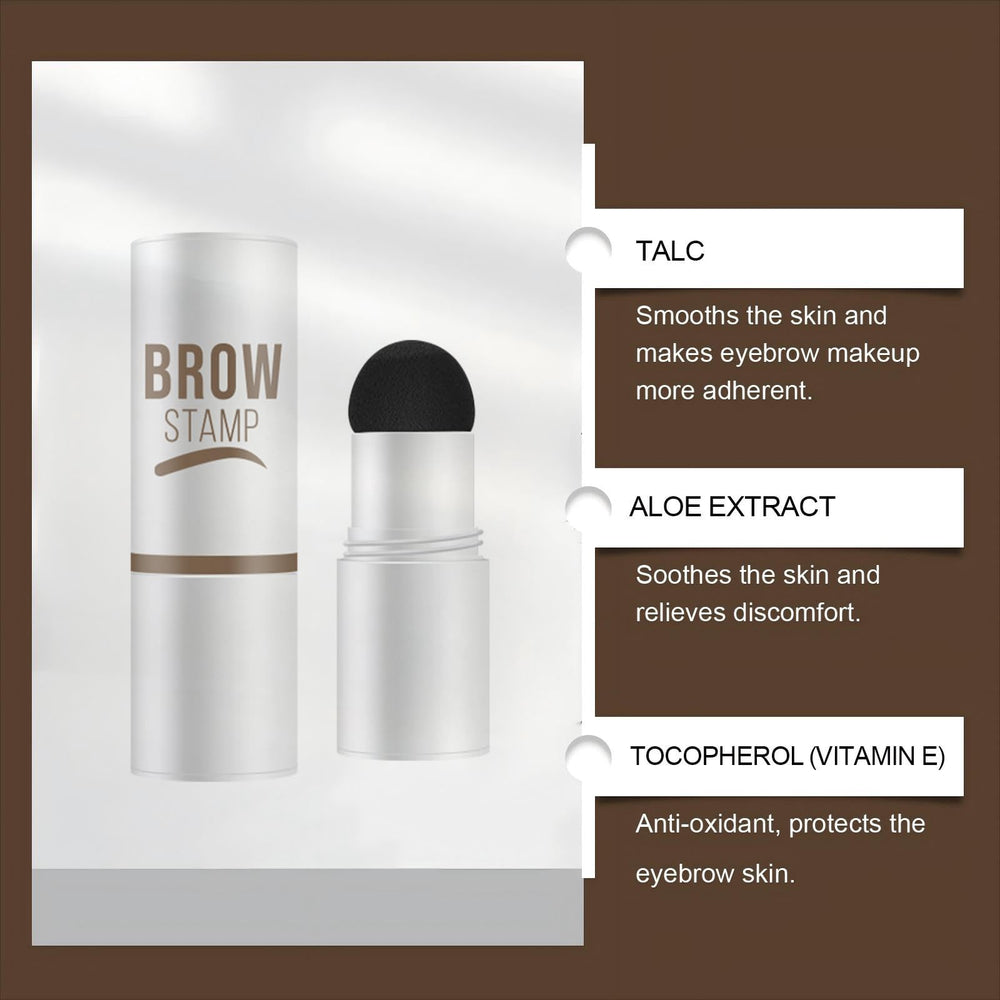 MVC Smudge-resistant brow formula stays put through daily activities.