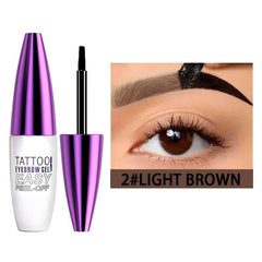 MVC Tattoo Eyebrow Gel application brush enables smooth, even color
