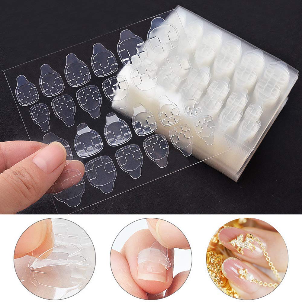 Mwellewm easy removal reusable stickers enable fast nail changes.