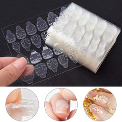 Mwellewm easy removal reusable stickers enable fast nail changes.