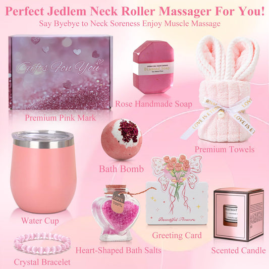 MXIAOJIN self-care package rose soap for a relaxing at-home routine.