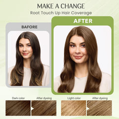Mxvbaty root touch-up for refreshed darker roots.