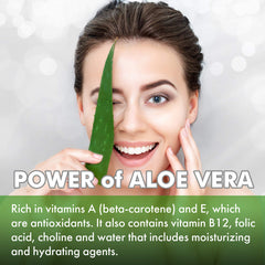 My Alle Care Aloe Eye Mask texture ready for cooling hydration.