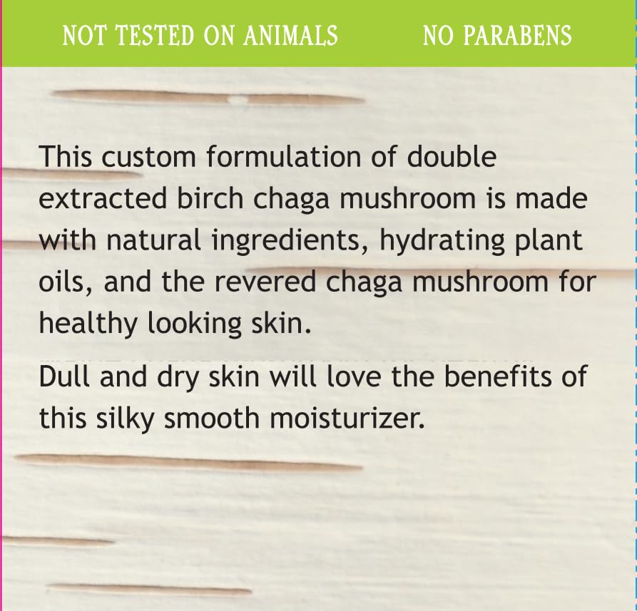 My Berry Maine Chaga cream with green tea and chamomile ingredients