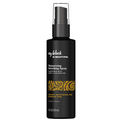 MY BLACK IS BEAUTIFUL Moisture Luxe Detangling Spray bottle aids effortless detangling and added shine