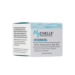 MyChelle eye gel ready for daily use around the eye area