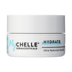 MyChelle Ultra Hyaluronic Eye Gel bottle for eye-area hydration