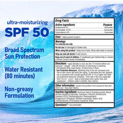 MyDerm sunscreen bottle free from oxybenzone and parabens, gentle skin.