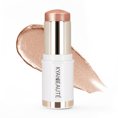 MYMERRY Dewy Highlighter Stick enhances cheekbone glow for natural radiance