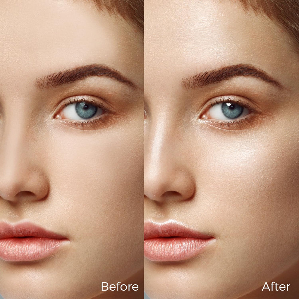 MYMERRY Dewy Highlighter Stick enhances collarbone radiance for a luminous neckline.