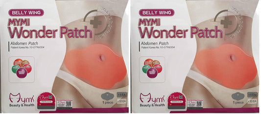 Mymi Wonder Body Applicator Wrap on stomach for gentle shaping and comfort.
