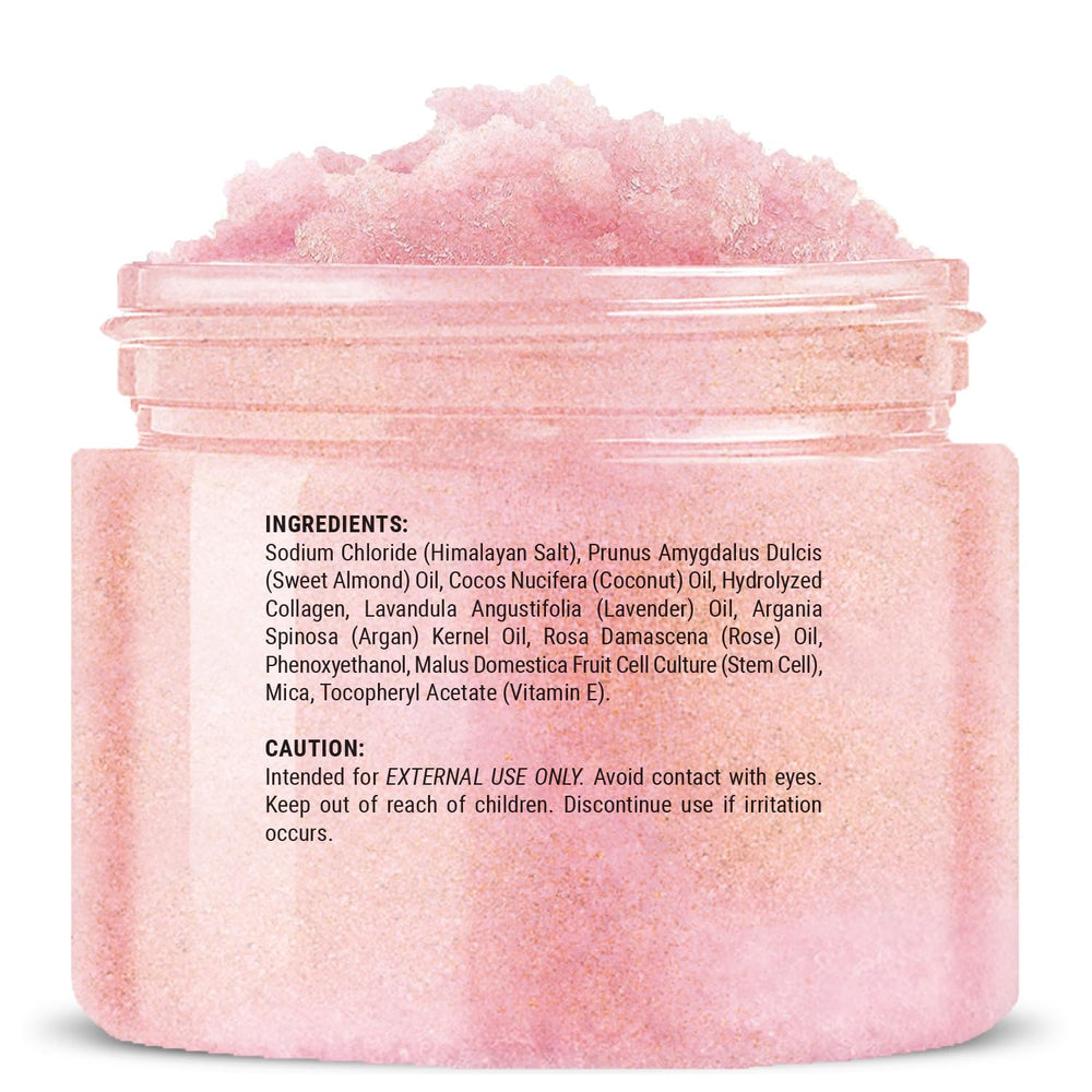 MYSTÉRE BEAUTÉ pink Himalayan salt crystals ready for detox and renewal
