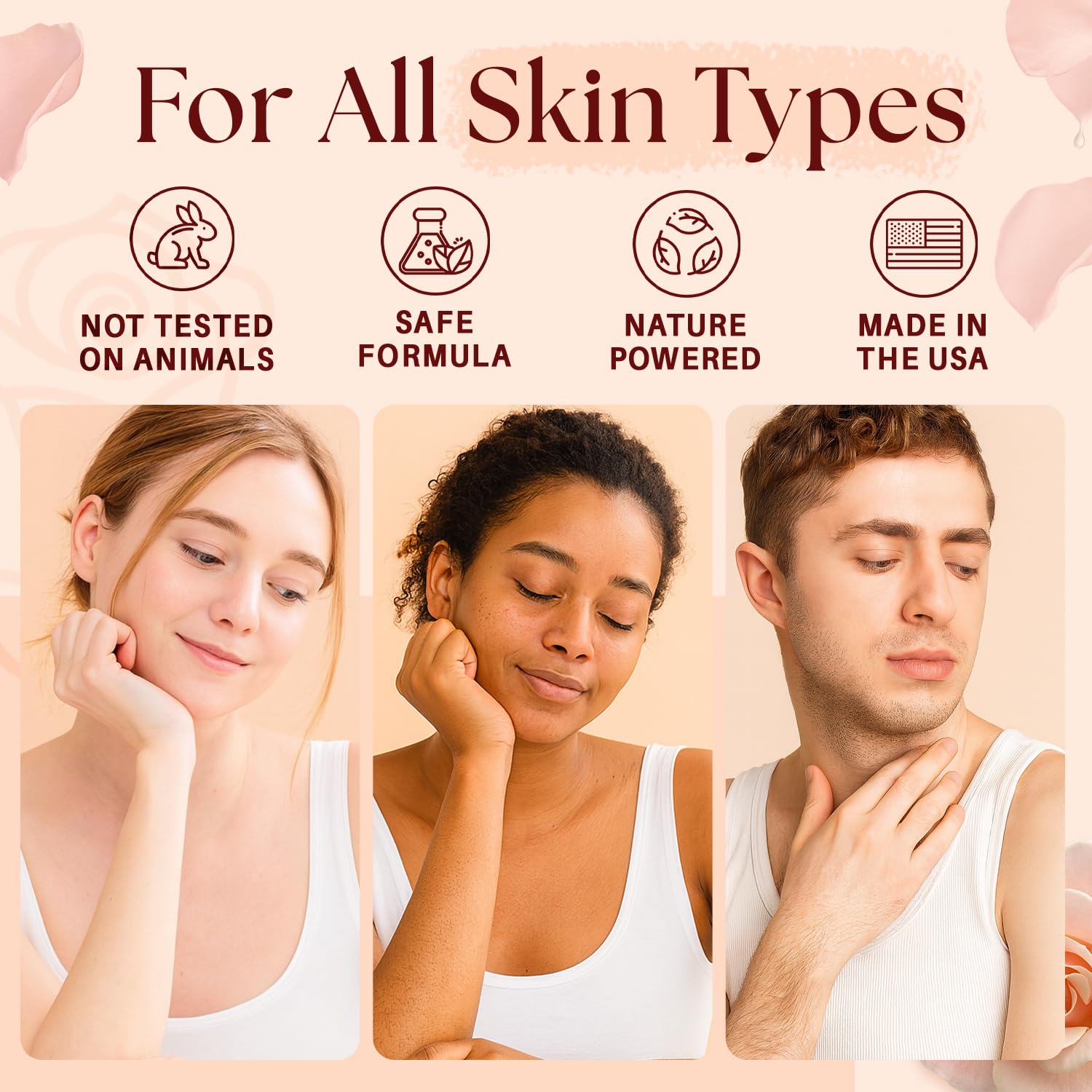 MYSTÉRE BEAUTÉ jar emphasizes cruelty-free USA-made skincare ritual