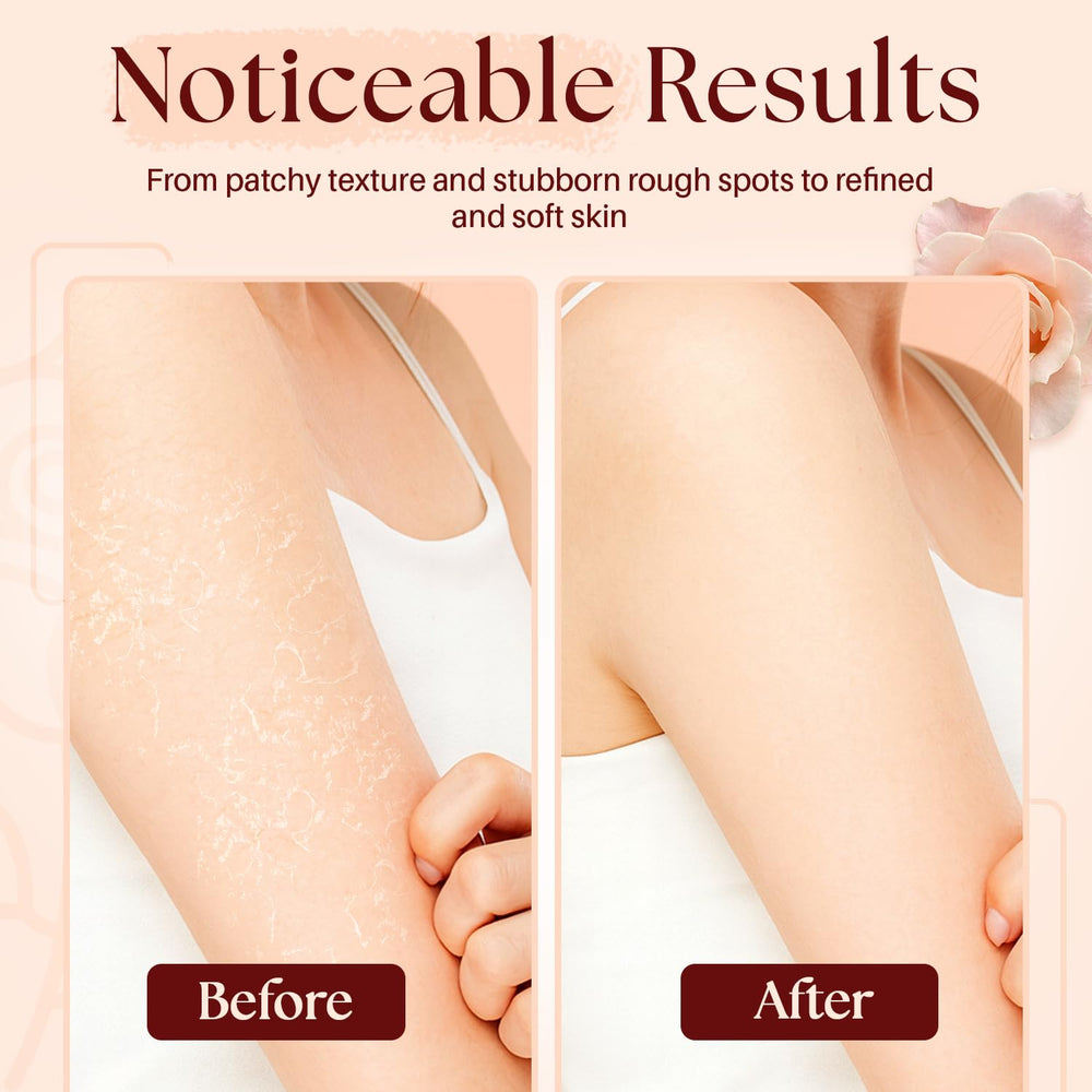 MYSTÉRE BEAUTÉ lavender note adds calming spa vibe during exfoliation