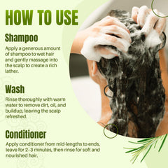 MYSTÉRE BEAUTÉ Rosemary ingredients with keratin and vitamin E for moisture