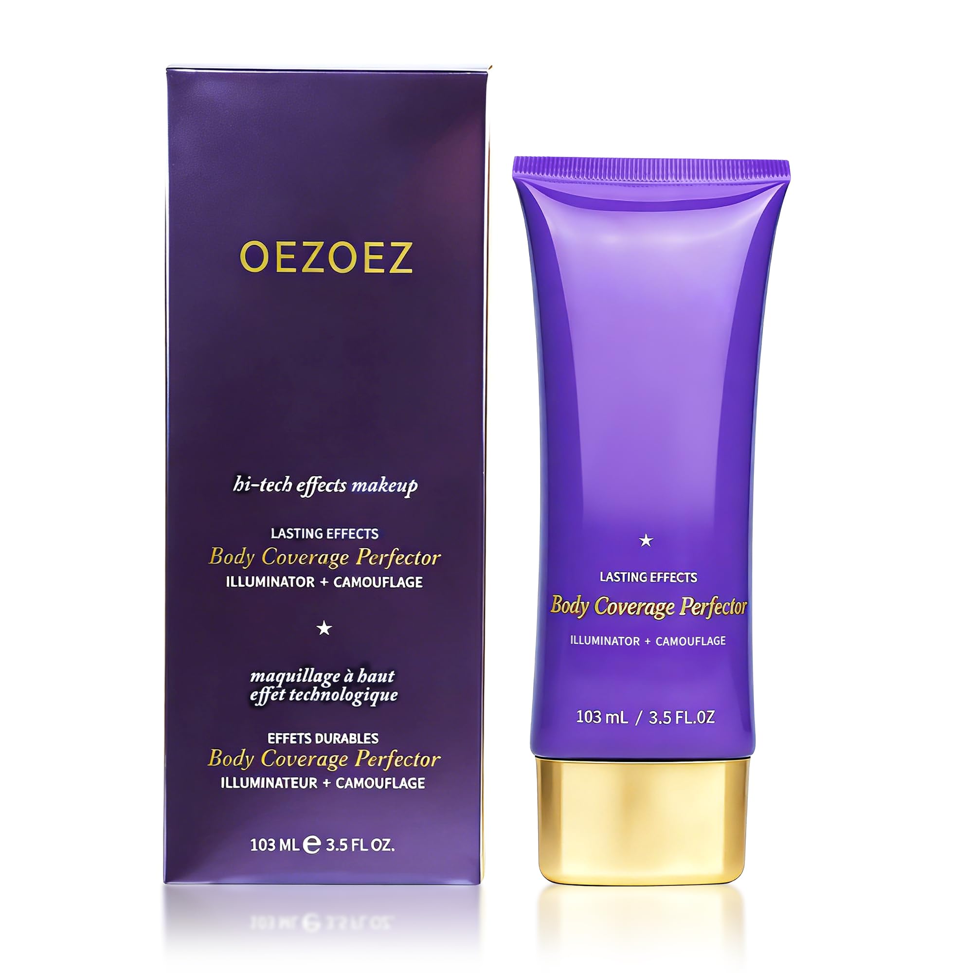 MyTend Tattoo Cover Up on skin demonstrates natural-looking glow during wear.