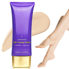 MyTend tattoo cover up waterproof bottle shown for full-body concealer use.