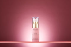 MZ SKIN Reviving Bio-Placenta Serum on skin demonstrates quick absorption.