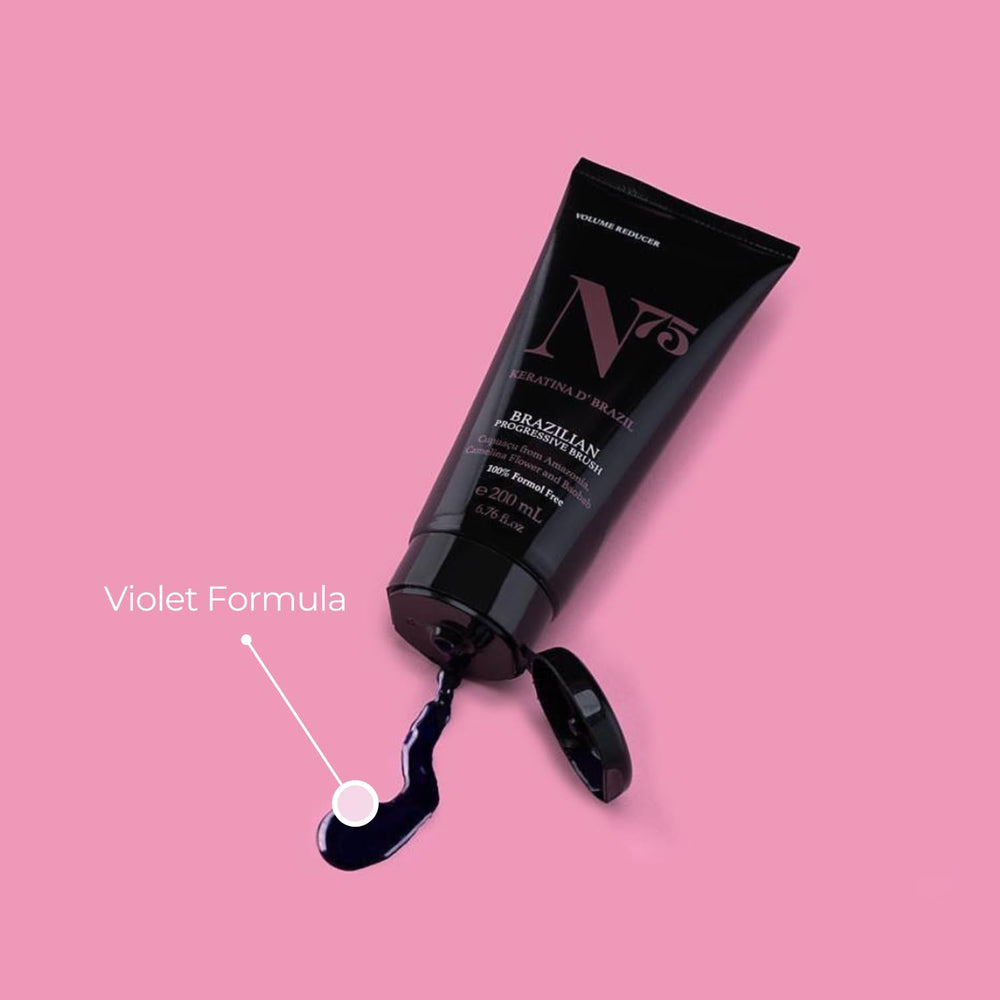 N75 Camellia flower keratin emphasizes hydration and repair