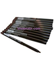 Nabi retractable dark brown eyeliner pack shows waterproof, long-lasting definition.